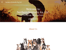 Tablet Screenshot of nkyk9.com